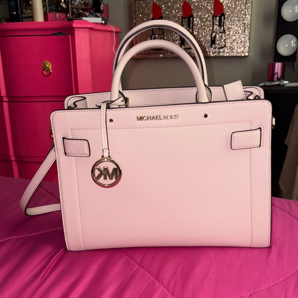 Michael Kors Light Pink Satchel